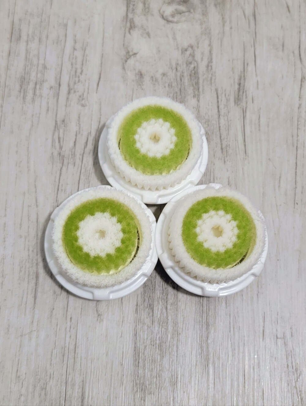 3-pack Authentic Clarisonic Acne Cleansing Replacement Brush New w/ no packaging